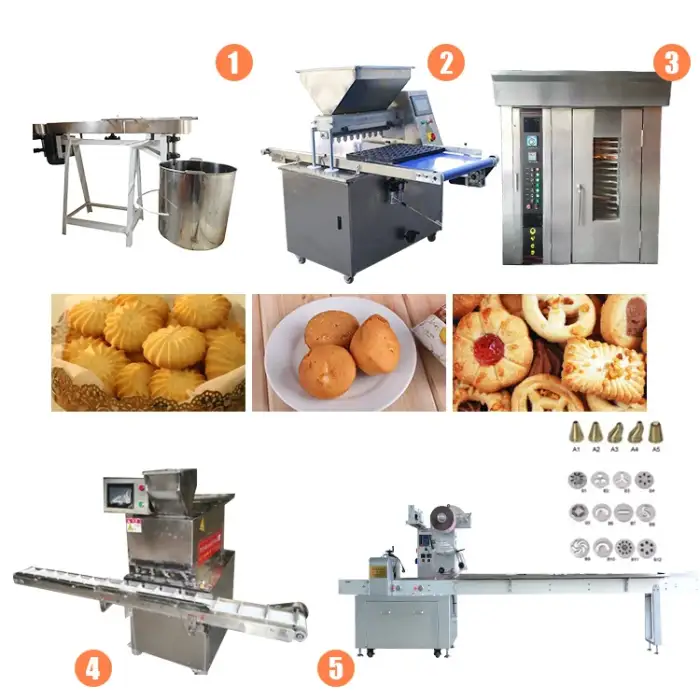 Italy Soft Cookies Biscuit Cream Sandwiching Making Machine