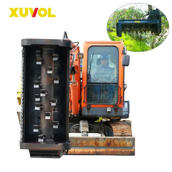 OEM/ODM Vineyard Diesel Wood Chipper Excavator 7-8tons Combine harvester flail mowers