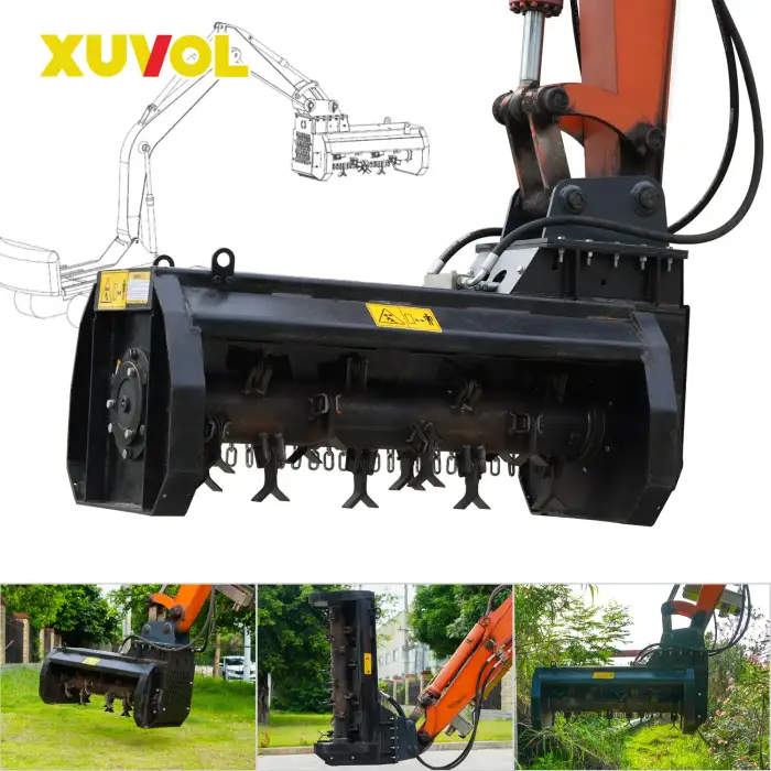 OEM/ODM Vineyard Diesel Wood Chipper Excavator 7-8tons Combine harvester flail mowers