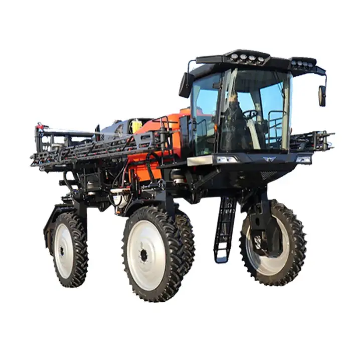 Self propelled garden orchard vineyard vehicle sprayer 3000L a/c cabin high press boom tank machine sprayer Agricultural spray