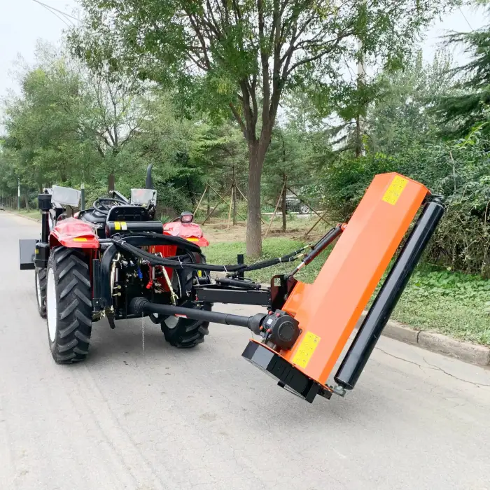 Mulcher grass cutter mulcher electric tractor 50hp manure spreader trailer mini electric car