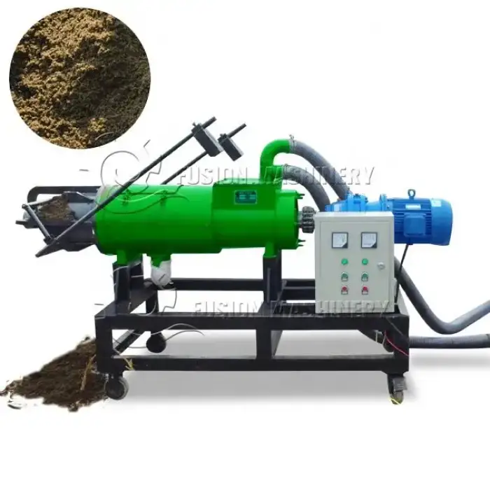 FR-180 Manure Fertilizer Separator Dewatering Machine