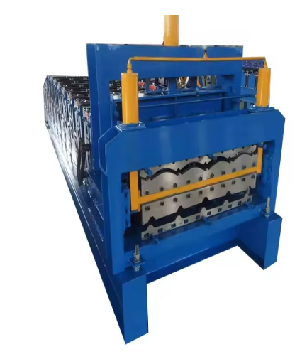 Color Coated Glazed Roof Tile Making Roll Forming Machine