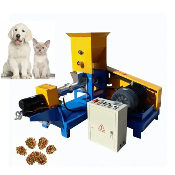 Dog Food Making Machine: Dry Dog and Cat Food Extruder Manufacturers