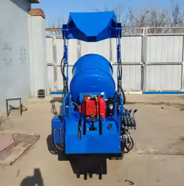 Small Crawler Hydraulic Concrete Mixer