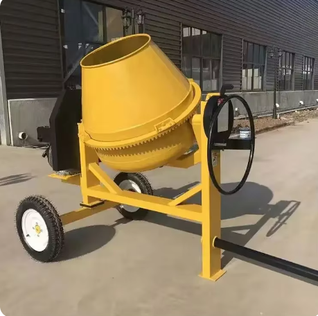 Mini Concrete Mixer with Lift Hopper