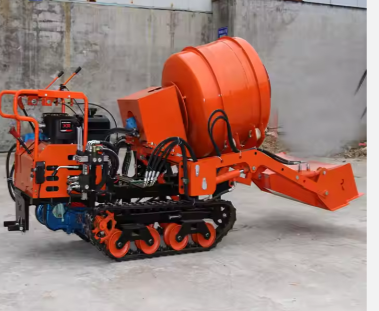 Mini Crawler Hydraulic Concrete Mixer