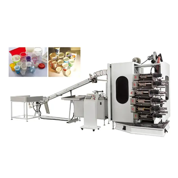 Four-Color Cup and Water Bottle Printing Machine