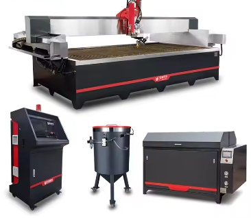 5-Axis Waterjet Cutting Machine