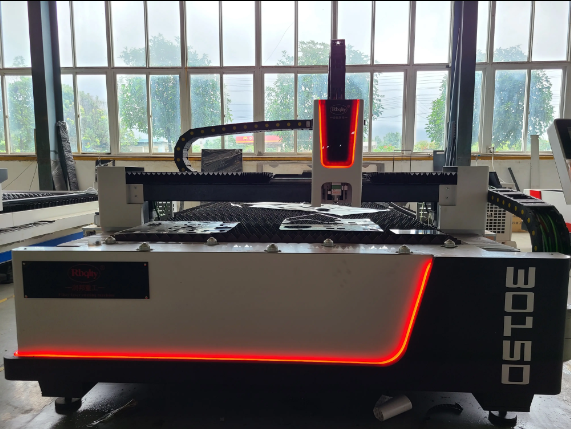 Heavy Duty Fiber Laser Cutting Machine for Metal Sheets