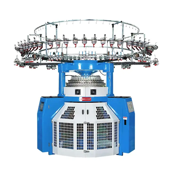 WELLKNIT Double Computerized Jacquard Circular Knitting Machine