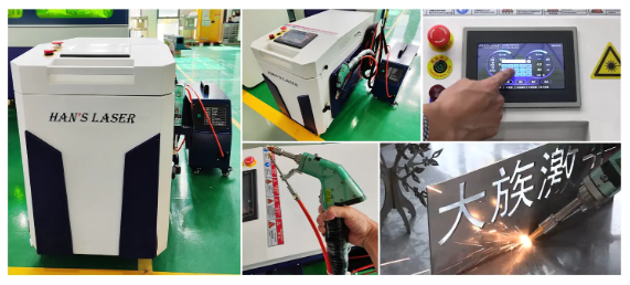 Portable Handheld Laser Welding Cleaning Cutting Machine