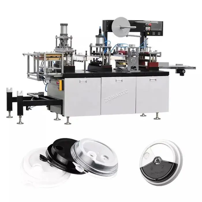 Automatic PVC/PET/PS Disposable Plastic Cup Lid Making Machine: Forming Machine for Cups with Lids