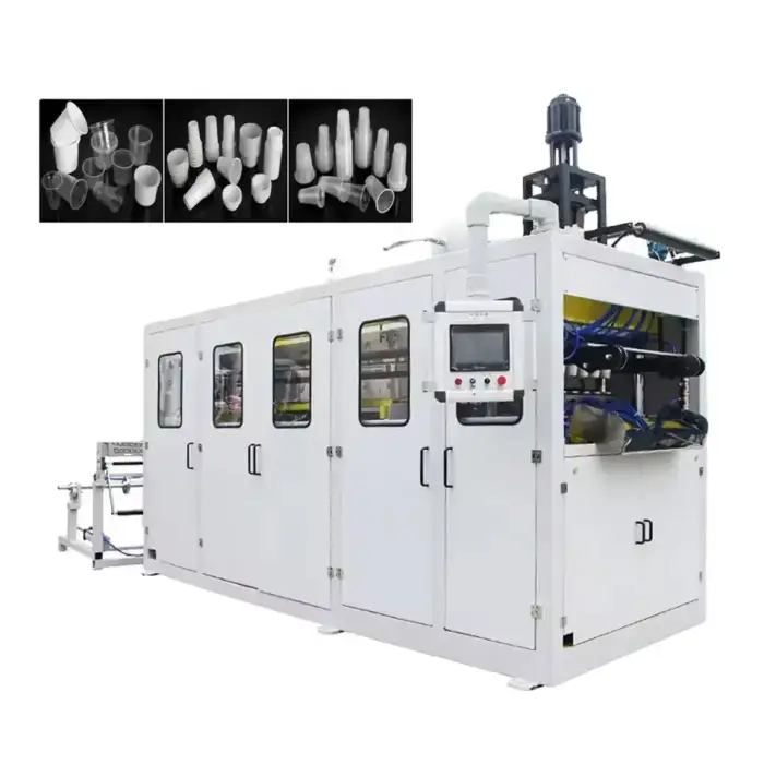 Fully Automatic Plastic Thermoforming Machine (Model 4 Pillar)