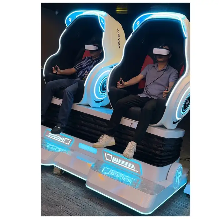 9D VR Game Console Roller Coaster Simulator 9d 360 Degree Rotating Seat