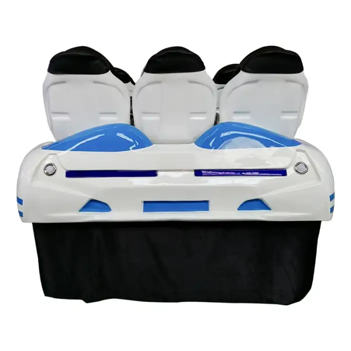 6 Seater 360 Degree Interactive Game Virtual Reality 9D Cinema Spaceship