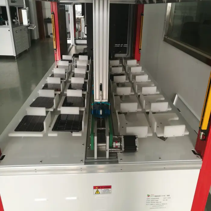 Solar Cell Power Testing And Sorting Machine Solar Cell IV Test And EL Test And Color Sorting Machine