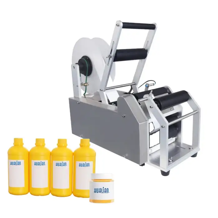 Semi Automatic Desktop Bottle Labeling Machine