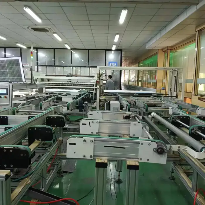 Highly Automated Solar Photovoltaic Module Production Line