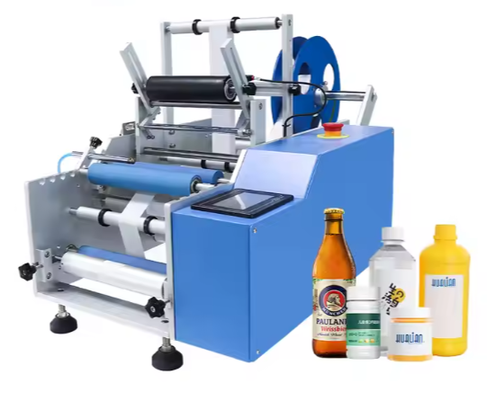 Semi-Automatic Labeling Machine