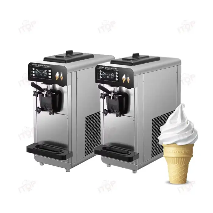 850W One Flavor Soft Serve Ice Cream Making Machine Model: IT-SICM-601