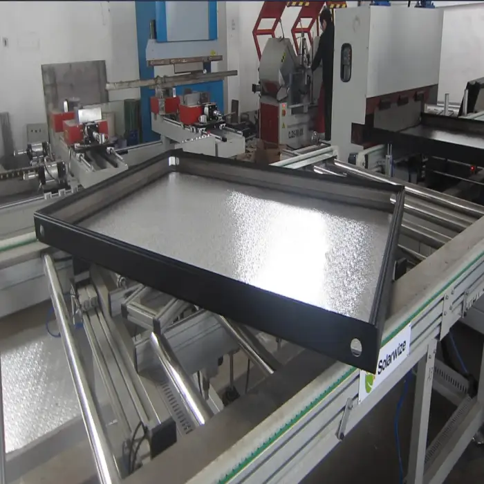 Solar Water Heater Production Line Flat Plate Solar Water Heater Machine Flat Plate Solar Collector Machine