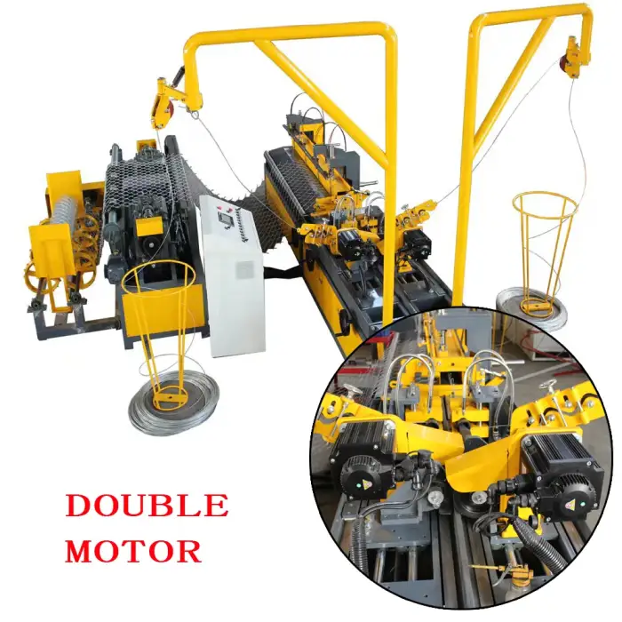 Galvanized Chain Link Fence Machine