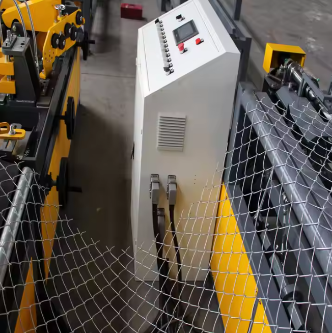 Galvanized Chain Link Fence Machine