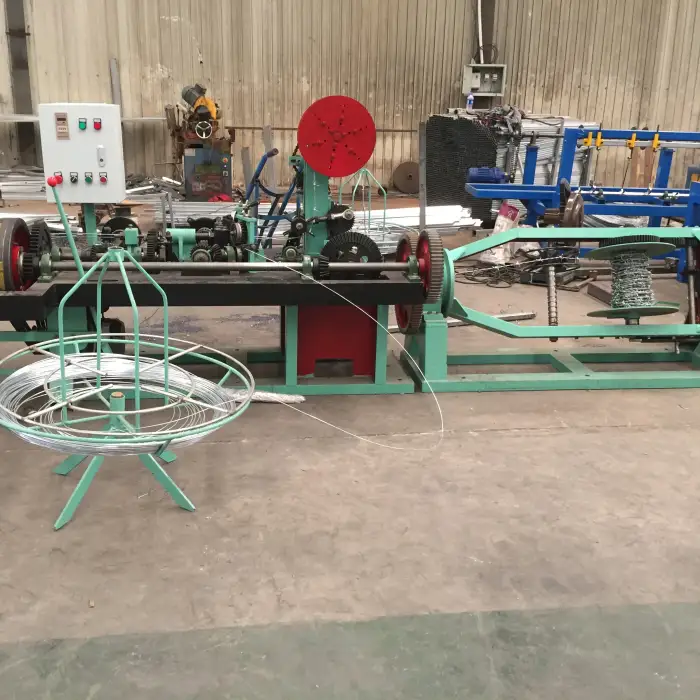 Barbed Wire Making Machine