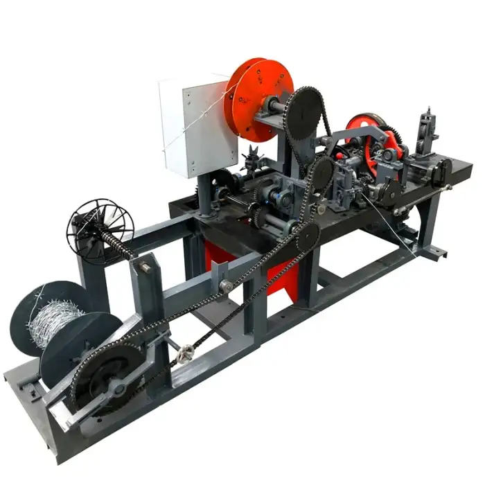 Automatic Single Strand Barbed Wire Making Machine