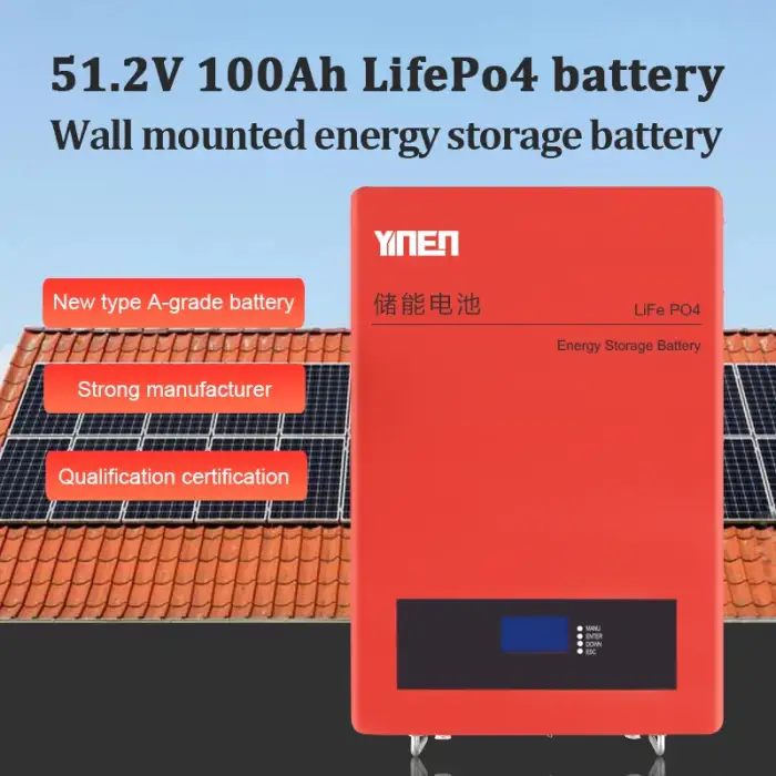 Wall Mount 5KWH 24V Lifepo4 Battery 200AH