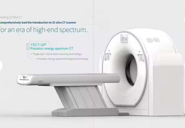 YSCT-32P 32 Slice CT Scanner Precision Energy Spectrum Computed Tomography Scanner