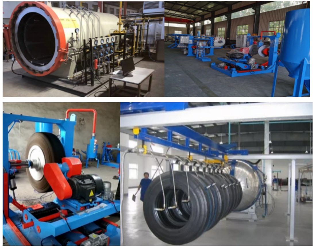 Pre-Vulcanized Tire Retreading Production Line