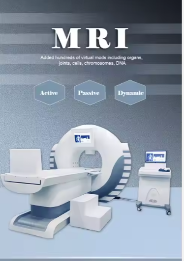 High Energy CT Scanner MRI Computer Tomography Organ Cells DNA Scanning Machine