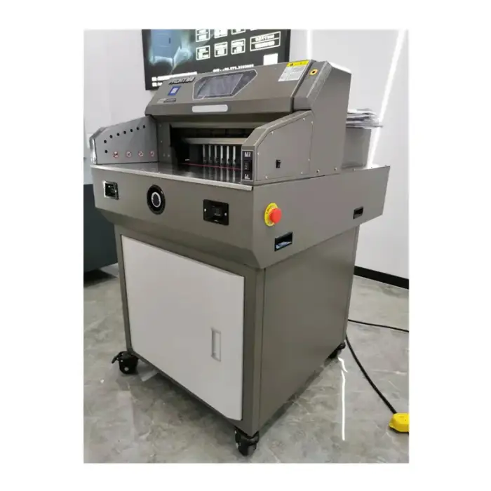 Paper Cutter Cutting Machine Double Guiding Paper Guillotine Machine E4908T