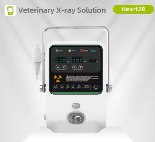 Portable X-ray Machine with 10x12, 14x17, 17x17 Inches Wireless Panel Detector for Animal Use