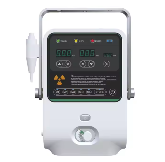 Portable X-ray Machine with 10x12, 14x17, 17x17 Inches Wireless Panel Detector for Animal Use