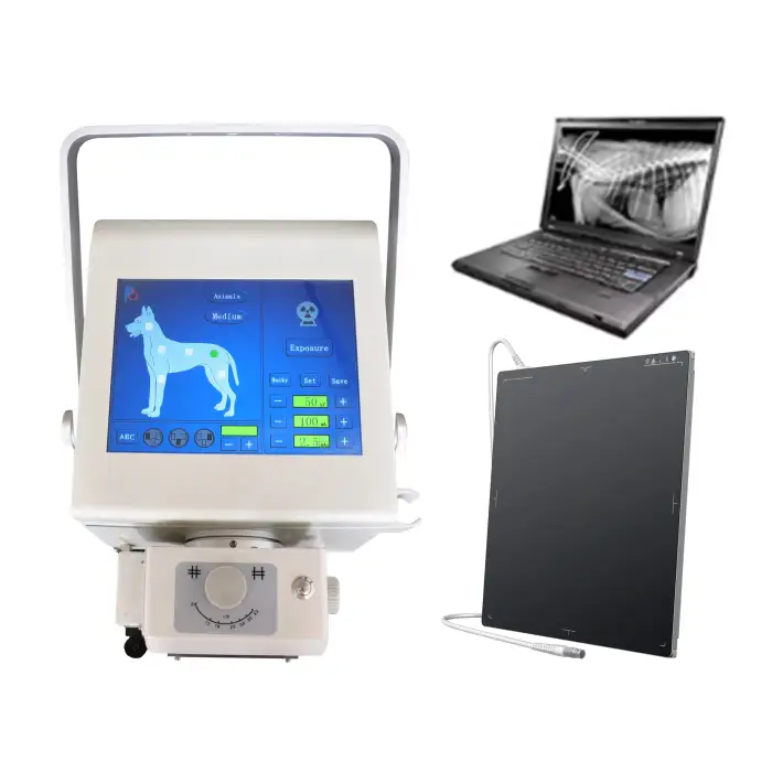 Digital Portable X-Ray Machine with DR Panel for Radiography Imaging Diagnosis