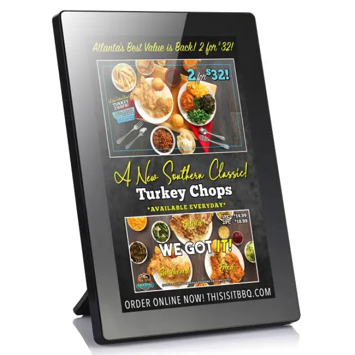 Android System Restaurant Digital Menu Display Player Other Hotel Catering Supplies Ordering Food and Calling Services Device