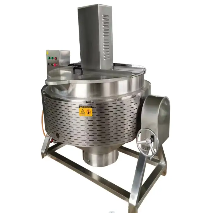 100L Gas-Heated Stirring Jacketed Kettles Boost Cooking Efficiency in Meat Processing Machinery