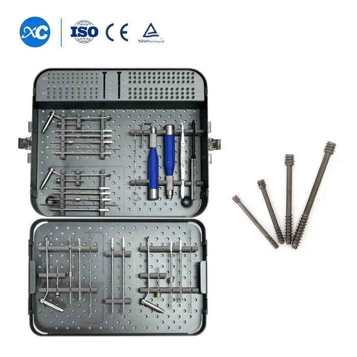 Good Price Orthopedic Titanium Implants Hollow Harbert Screws Cannulated Screw Set Orthopedic Surgical Instruments Tool kit