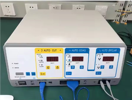 Electrosurgery Radiofrequency Electrosurgical Unit 300W High Frequency