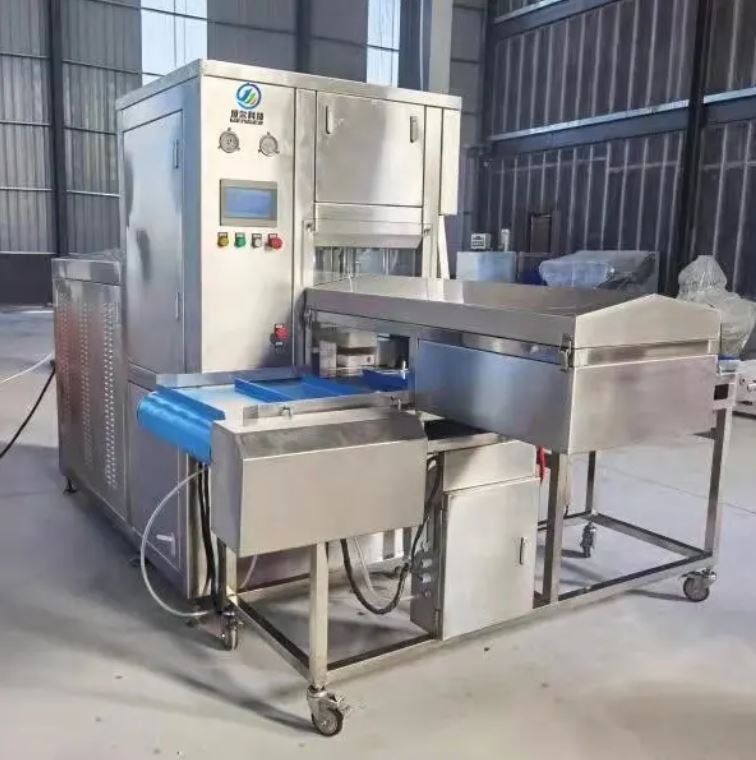 Frozen Meat Press Shaping Machine Efficient Meat Processing Machinery for Flattening and Shaping Meat