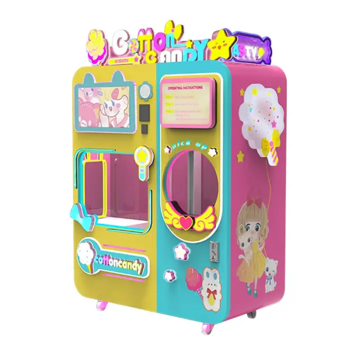 Commercial Cotton Candy Machine Full Automatic Cotton Candy Machine