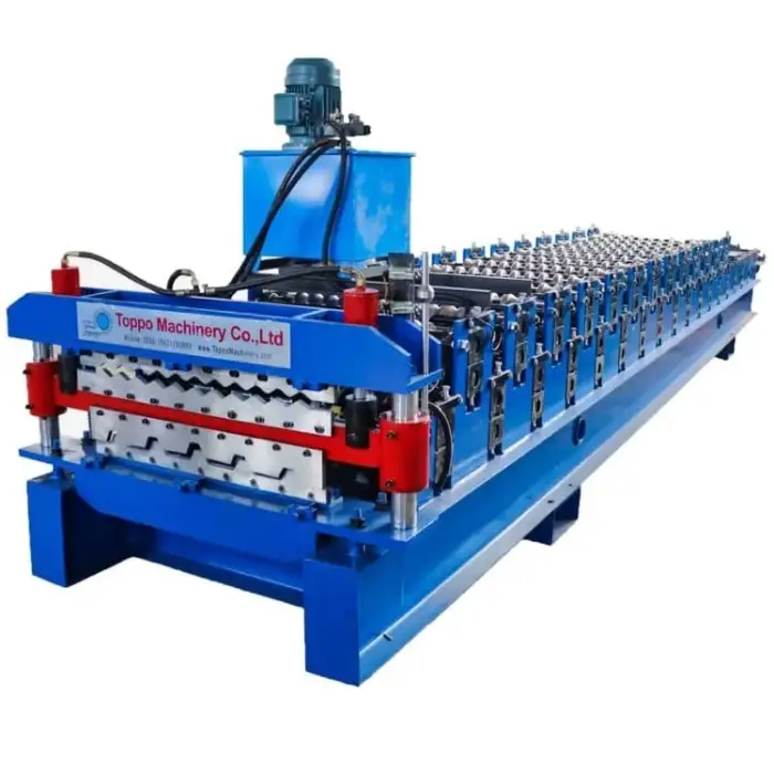 Two Deck Roofing Tiles Making Machine