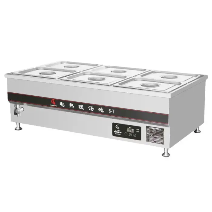 2024 hot sale other hotel and restaurant supplies buffet food warmer set electric stainless steel food warmer display showcase