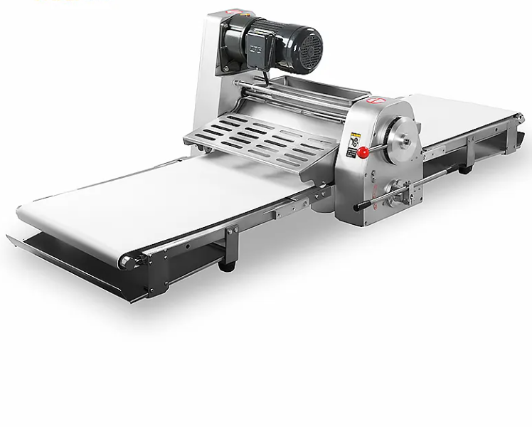 380mm 520mm Croissant Machine Dough Sheeter Automatic Table Top Dough Sheeter Roller Electric