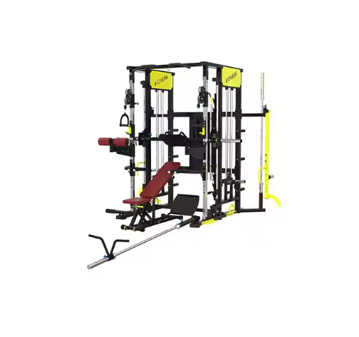 Multi Function Smith Machine Cross Fit Training Rack