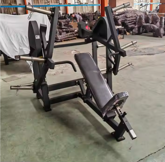 Gym Exercise Fitness Equipment Commercial Professional Bodybuilding Free Weights Seated Incline Chest Press Machine