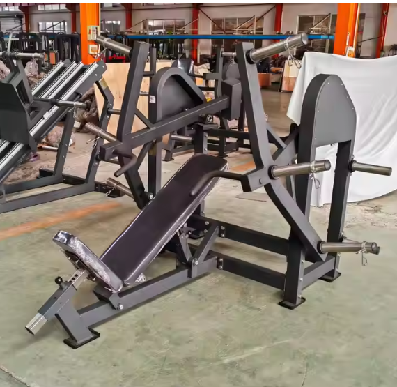 Gym Exercise Fitness Equipment Commercial Professional Bodybuilding Free Weights Seated Incline Chest Press Machine